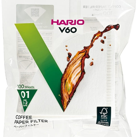 FILTERS HARIO V60 – #01, #02 & #03 - Filtro