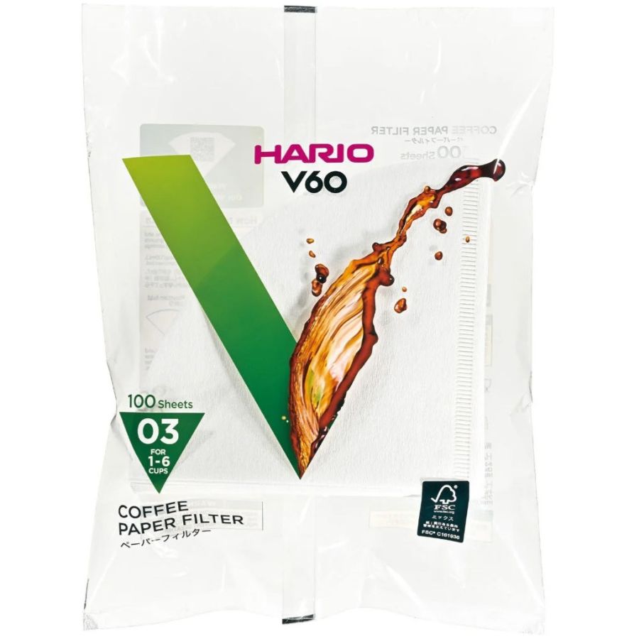 FILTERS HARIO V60 – #01, #02 & #03 - Filtro