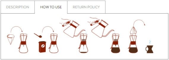 SERVER CHEMEX CLASSIC 3 ou 6 CUP
