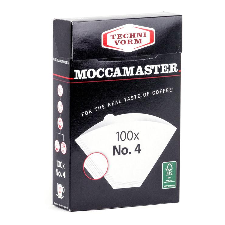FILTERS MOCCAMASTER #4 Paper white - filtro