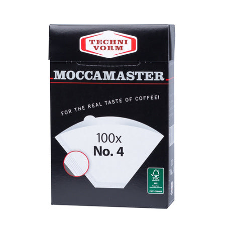 FILTERS MOCCAMASTER #4 Paper white