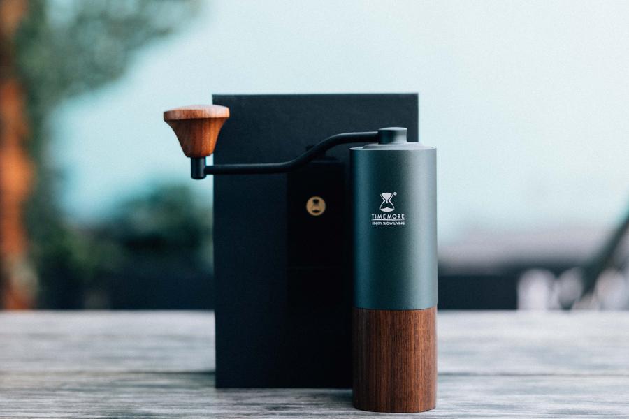 GRINDER TIMEMORE G1 BLACK & WOOD - moinho