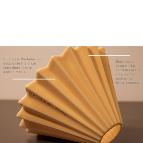 DRIPPER ORIGAMI - SIZES 