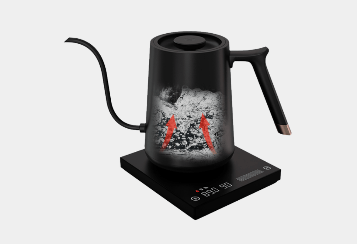 KETTLE TIMEMORE FISH SMART ELECTRIC 700ml BLACK 220v