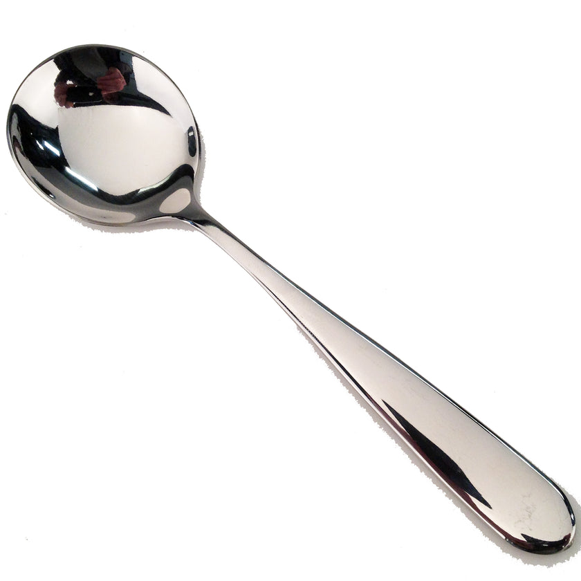 CUPPING SPOON SILVER STAINLESS - colher